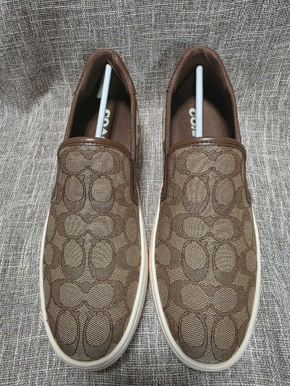 Coach Wells Sig Slip On Sneaker 9.5B
